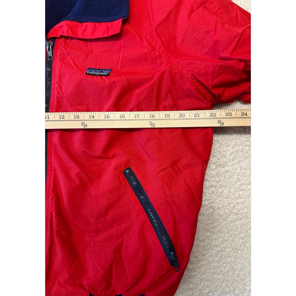 Vintage 80s Patagonia Fleeced Lined Bomber Jacket Large - Picture 5 of 10